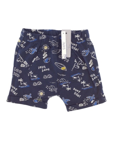 IDEXE kisfiú tengermintás sötétkék rövidnadrág