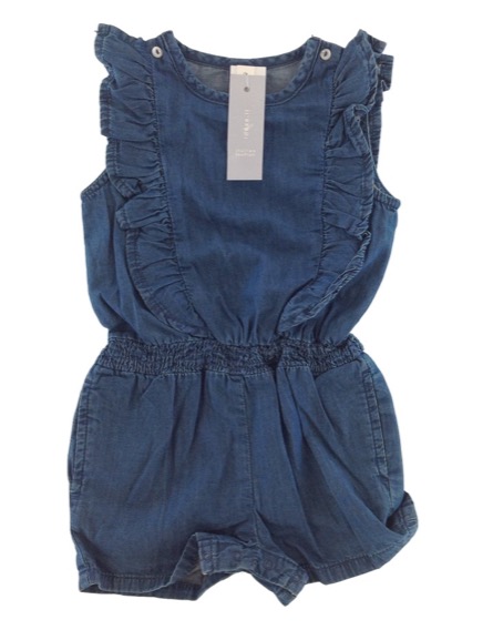 IDEXE fodros sötétkék farmer napozó