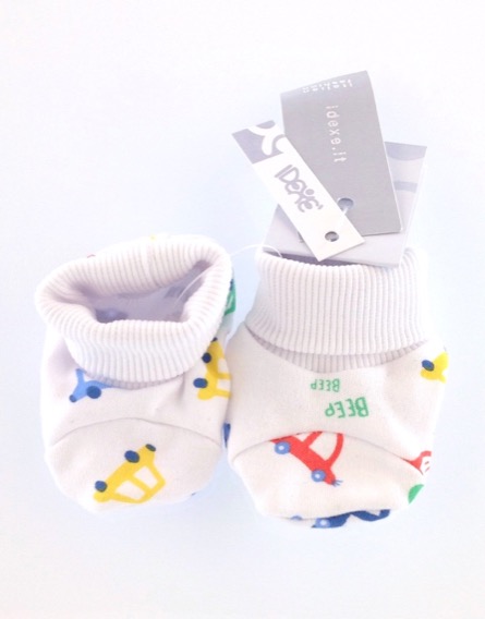 IDEXE autómintás fehér babazokni