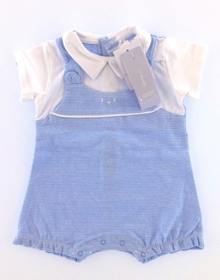 IDEXE macimintás kék galléros baba napozó