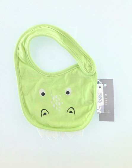 IDEXE krokodilmintás zöld előke