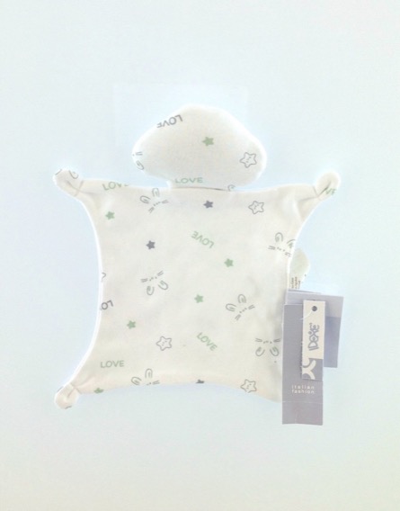 IDEXE nyuszimintás fehér alvóka