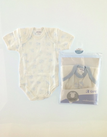 IDEXE macimintás fehér baba body