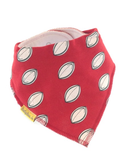 BabyBoo piros vastag előke