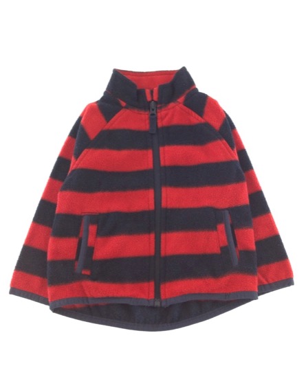 St. Bernard kisfiú piros-fekete puha pulóver