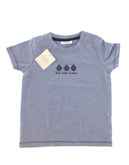 Next világoskék baba póló