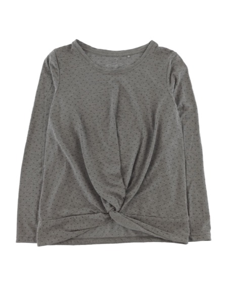 Next lány gyöngyös szürke hosszú ujjú felső