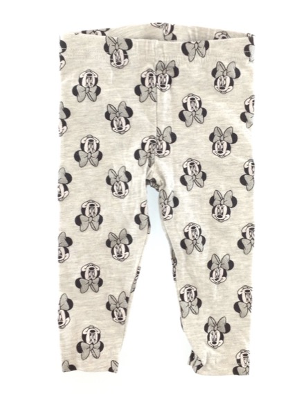 Disney kislány Minnie egér mintás szürke leggings
