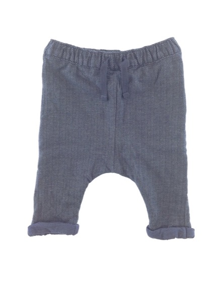 Next mintás sötétkék baba melegítőnadrág