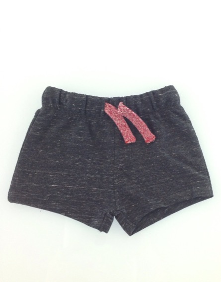 Disney sötétszürke baba rövidnadrág