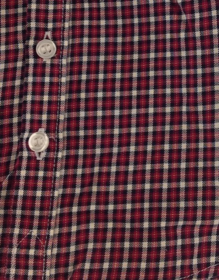 Next kisfiú kockás bordó hosszú ujjú ing