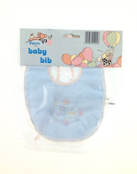 Falcon feliratos kék előke