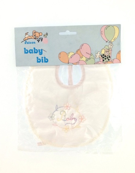 Falcon feliratos fehér előke