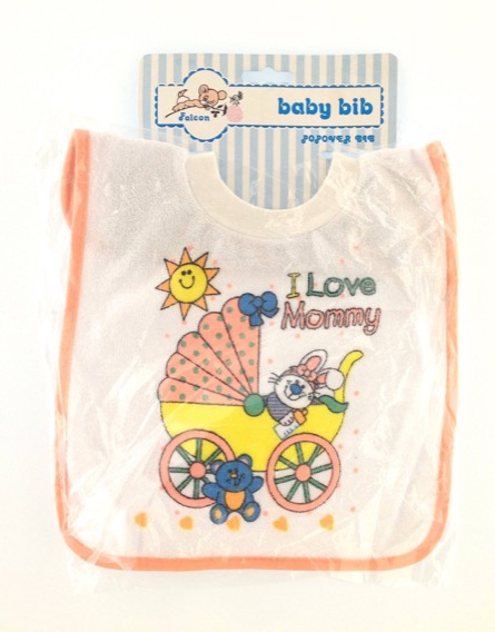 Falcon nyuszimintás fehér előke