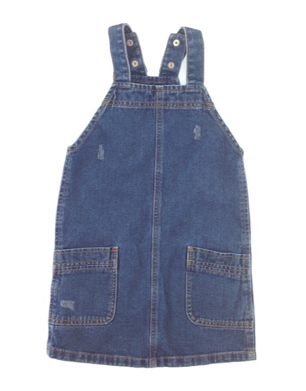 Marks&Spencer kislány kék farmerruha