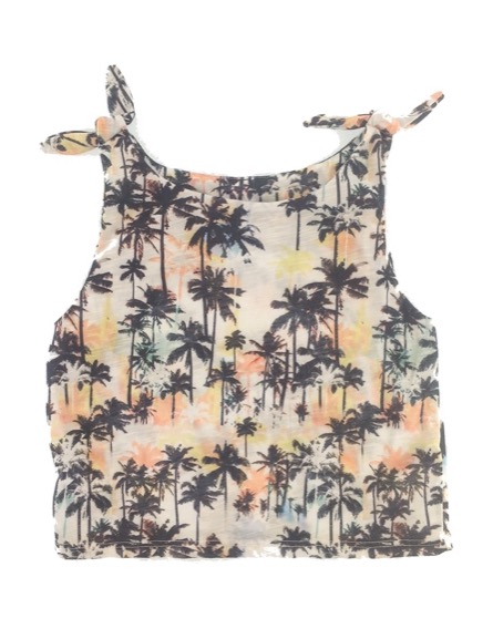 St. Bernard kislány pálmafamintás fehér atléta