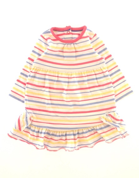 Marks&Spencer kislány csíkos színes ruha
