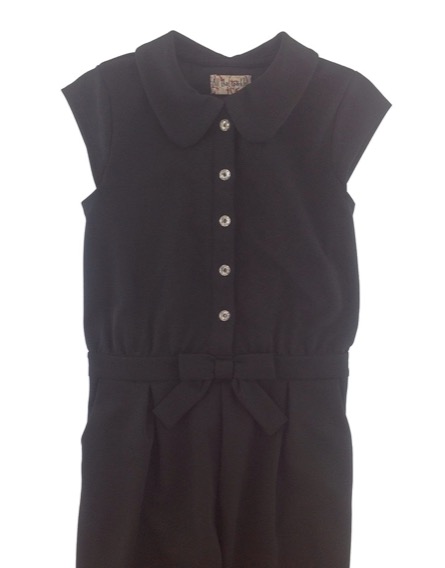 St. Bernard kislány fekete elegáns overál