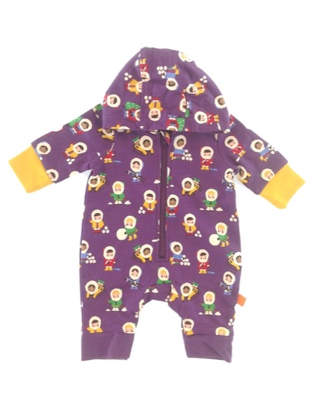 Little bird lila kapucnis rugdalozó