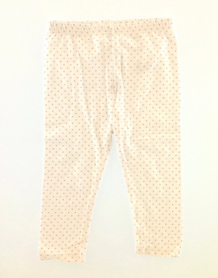 F&F kislány pöttyös fehér leggings