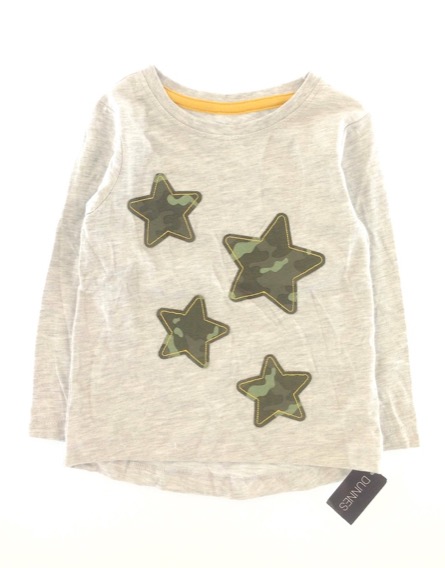 St. Bernard kisfiú csillagmintás szürke felső