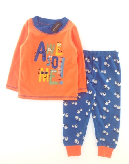 Dunnes feliratos kisfiú pizsamaszett