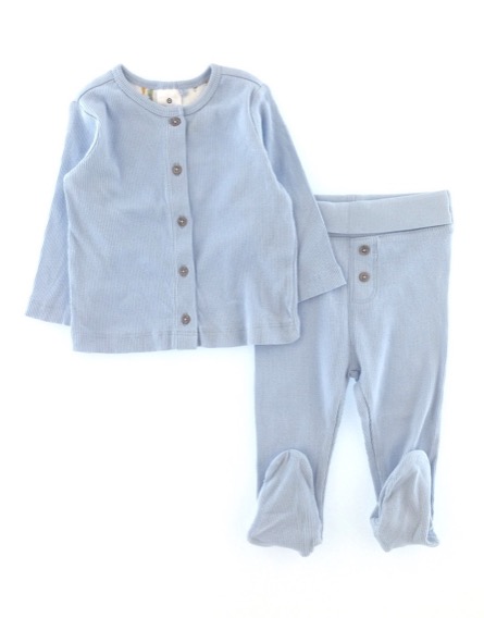 Baby világoskék színű pizsamaszett