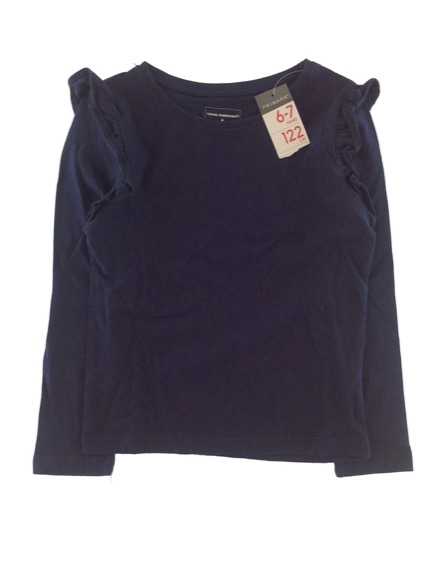 Primark kislány sötétkék hosszú ujjú felső