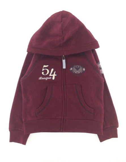 St. Bernard kisfiú sötétlila kapucnis pulóver