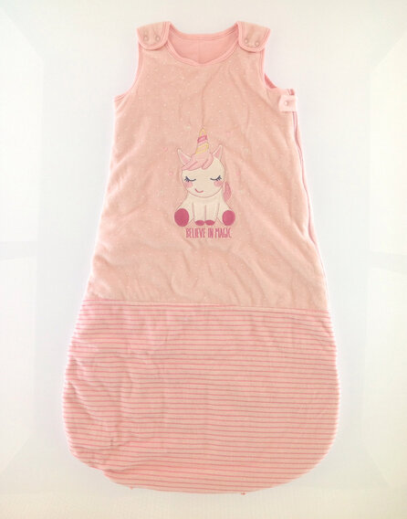 St. Bernard unikornisos rózsaszín hálózsák