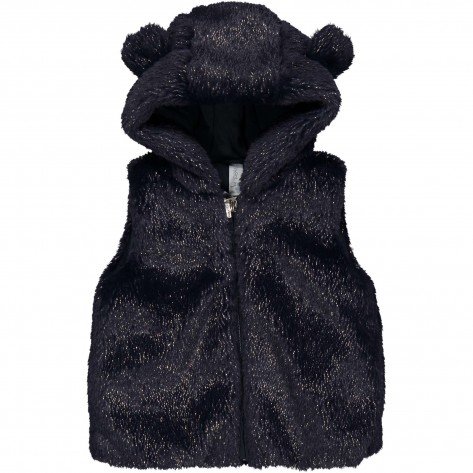 IDEXE sötétkék macifüles mellény