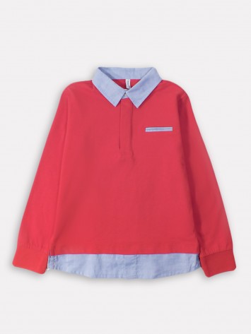 IDEXE galléros piros felső