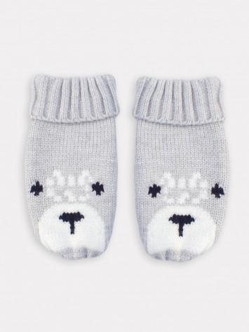 IDEXE macimintás szürke kesztyű