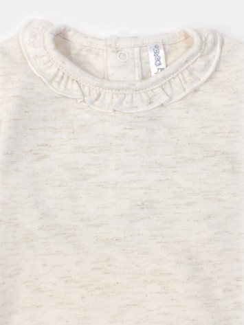 IDEXE bézs hosszú ujjú body