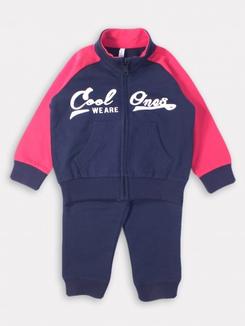 IDEXE feliratos sötétkék melegítőszett