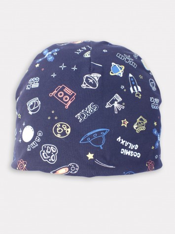 IDEXE űrmintás sötétkék sapka