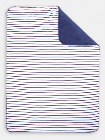 IDEXE űr mintás sötétkék takaró