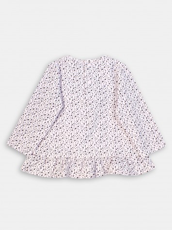 IDEXE pöttyös rózsaszín babafelső