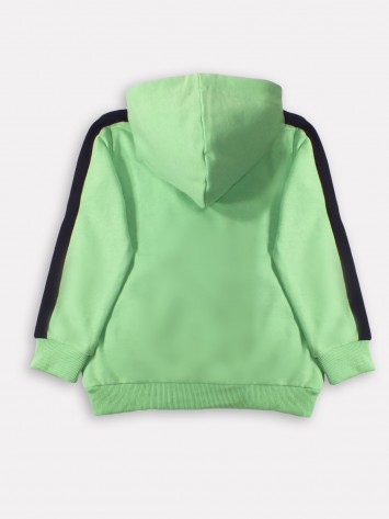 IDEXE neonzöld kapucnis pulóver