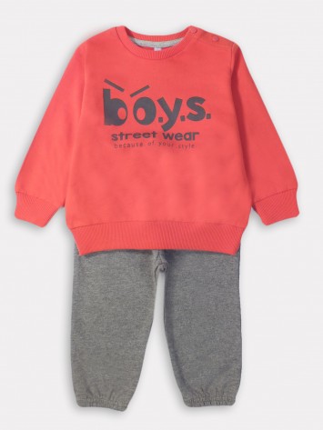 IDEXE narancssárga-szürke melegítőszett