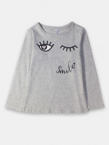 IDEXE mintás szürke felső