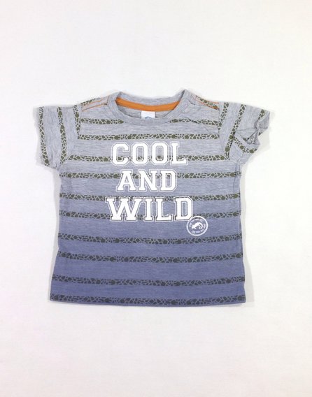 Baby Club nyomott feliratos baba póló