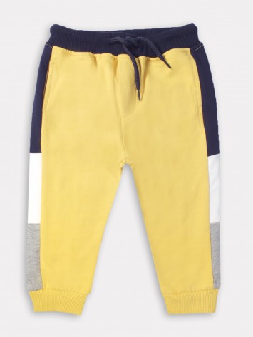 IDEXE kisfiú citromsárga melegítőnadrág