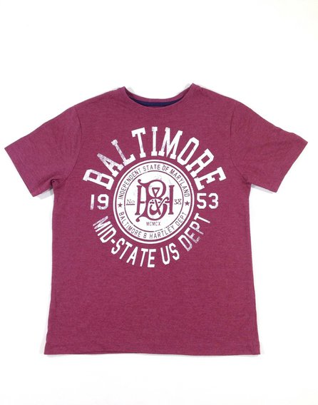 Rebel nyomott mintás kisfiú póló