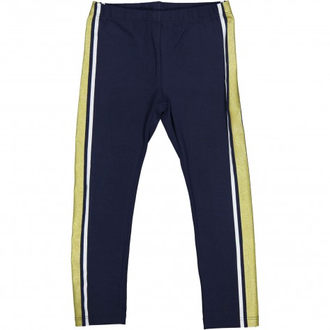 IDEXE csíkos sötétkék leggings