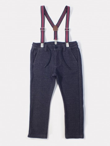 IDEXE fiú sötétkék kantárosnadrág