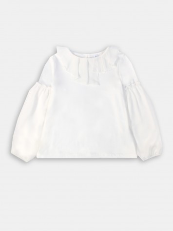 IDEXE fehér alkalmi felső