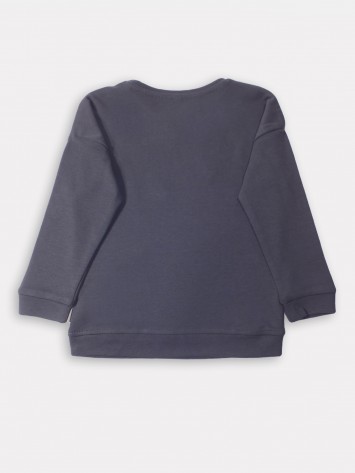 IDEXE strasszköves szürke felső