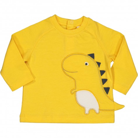 IDEXE dinómintás mustársárga felső