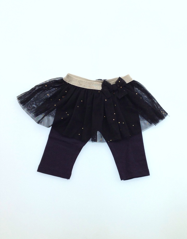 IDEXE sötétkék tüllszoknyás leggings